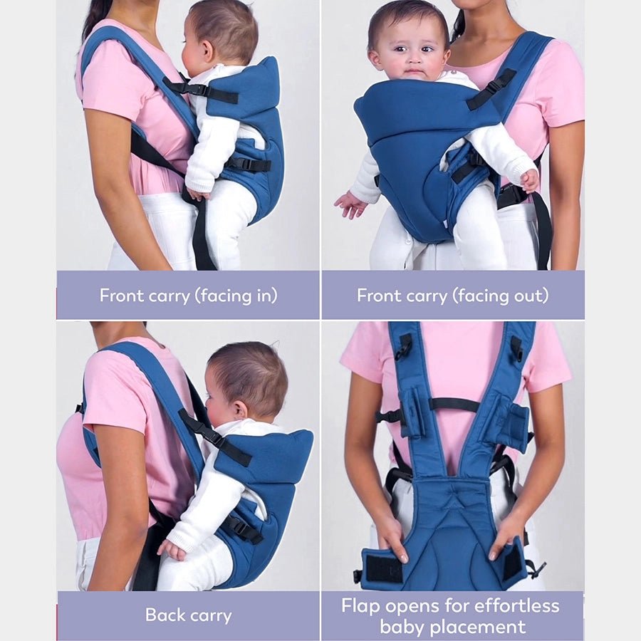 4-in-1 Baby Carrier Bag – Lightweight, Breathable & Travel-Friendly (Up to 15kg)