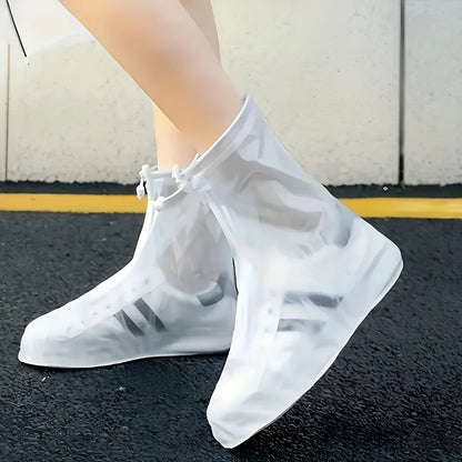 Reusable Waterproof Rain Boot Covers – Silicone Shoe Protectors for Men & Women